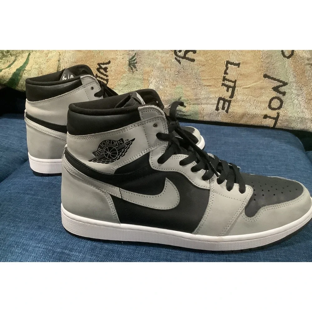 Size 14 - Jordan 1 Retro OG High Shadow 2.0 LikeNew Condition 555088-035